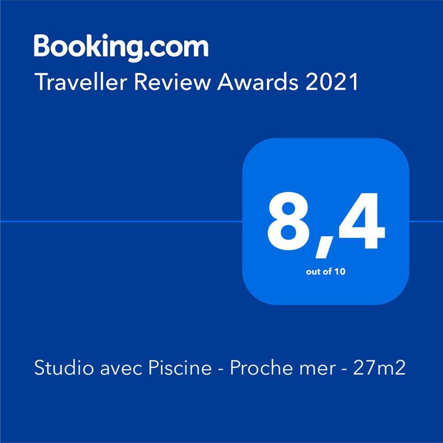 Studio Avec Piscine - Proche Mer - 27M2 Льо Гро-дю-Роа Екстериор снимка